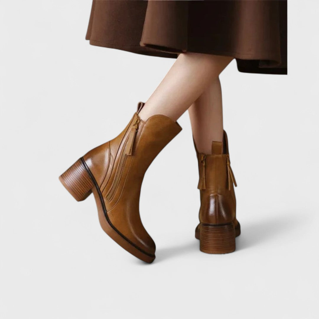 Garciel - Élégantes Bottines En Cuir