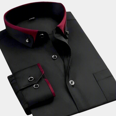 Olivier™ | Chemise homme classique à manches longues
