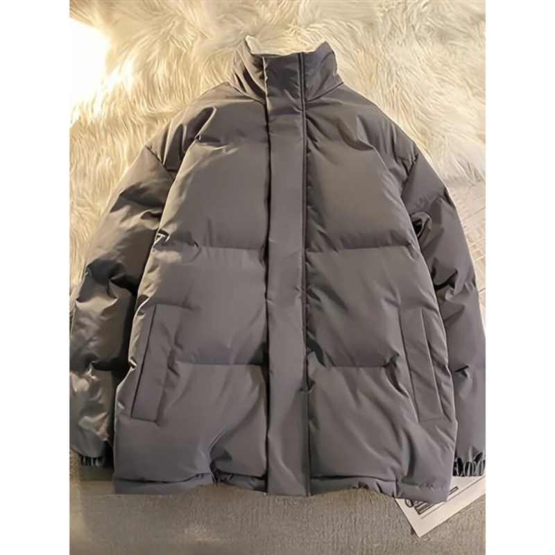 HARREN - Doudoune Homme Hiver à Col Montant – Chaude et Stylée