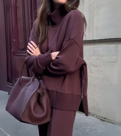 Cressida -Ensemble deux pièces chic et décontracté