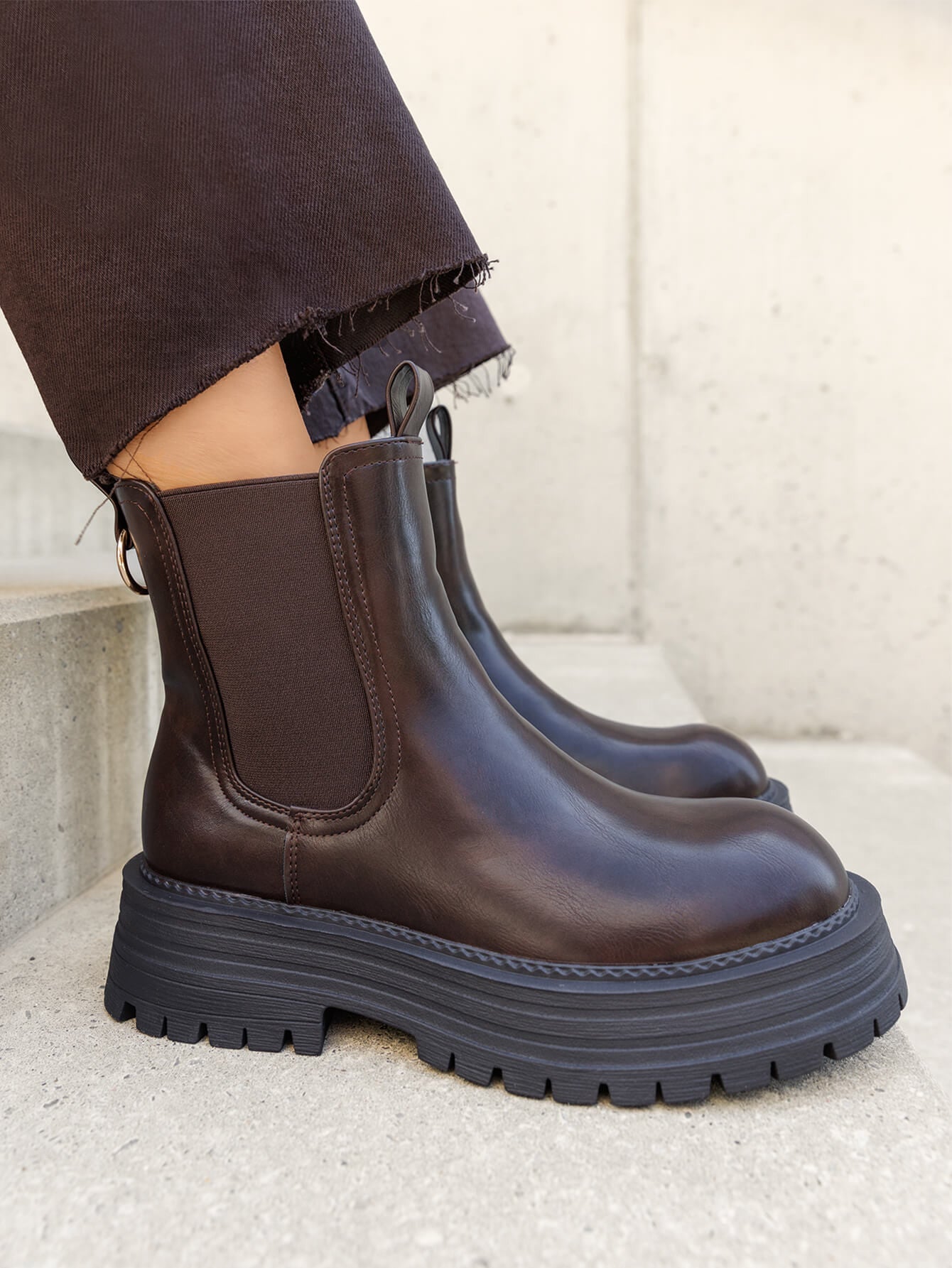 Bottes brunes Yvanka