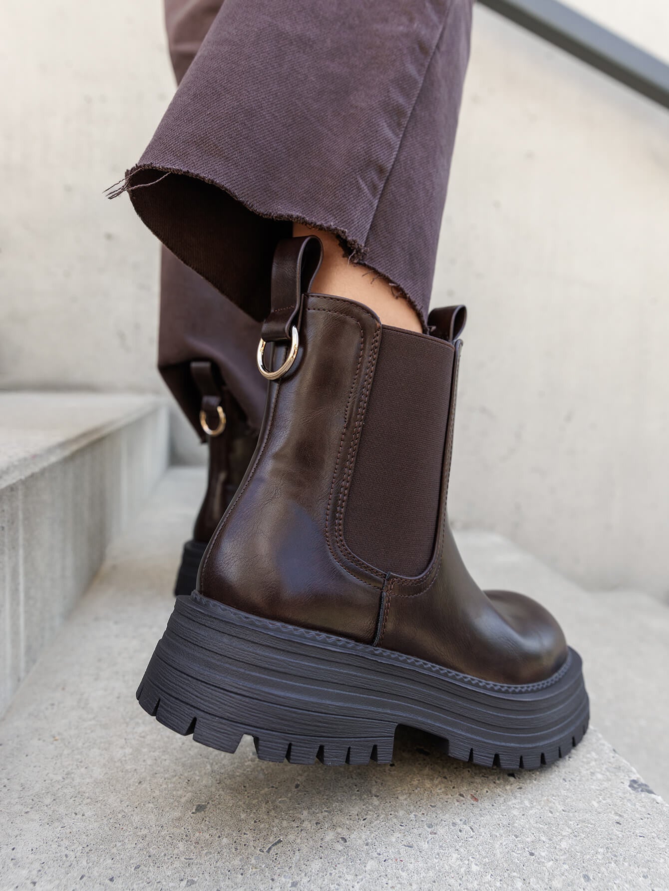Bottes brunes Yvanka