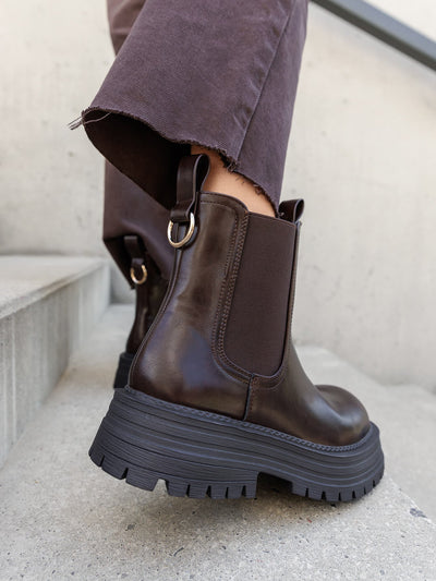 Bottes brunes Yvanka
