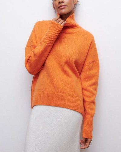Sophia | Pull à col roulé ample