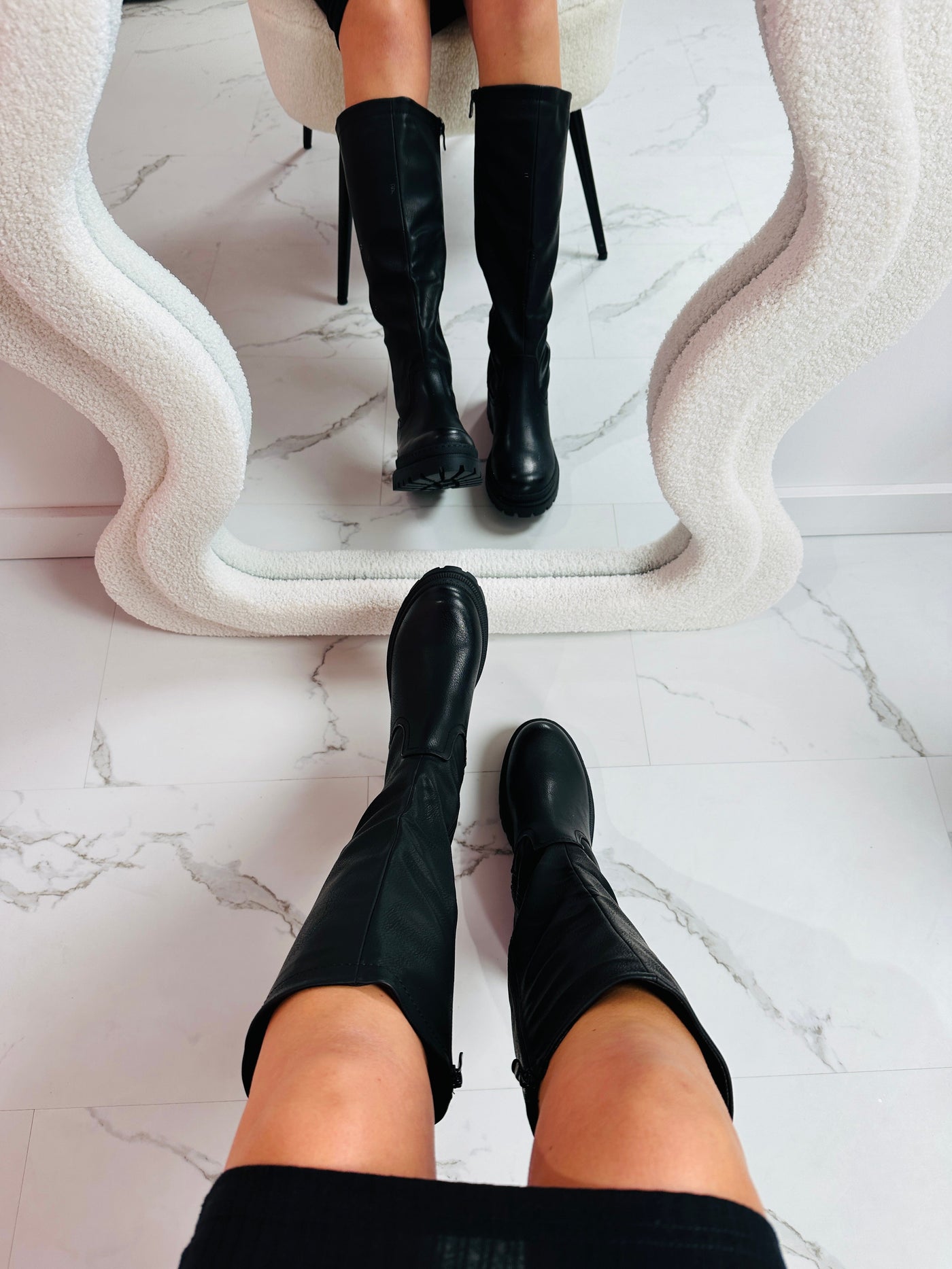 Anetta Bottes hautes noires