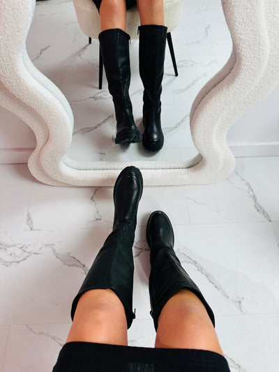 Anetta Bottes hautes noires