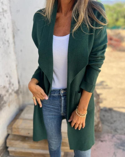 Luvon™ | Élodie Cardigan Femme – Décontracté, Tissu Léger, Printemps-Automne