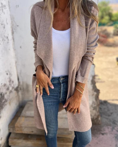 Luvon™ | Élodie Cardigan Femme – Décontracté, Tissu Léger, Printemps-Automne