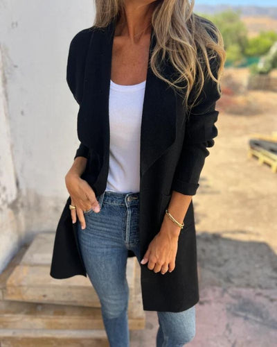 Luvon™ | Élodie Cardigan Femme – Décontracté, Tissu Léger, Printemps-Automne