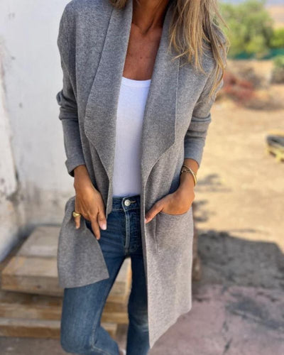 Luvon™ | Élodie Cardigan Femme – Décontracté, Tissu Léger, Printemps-Automne