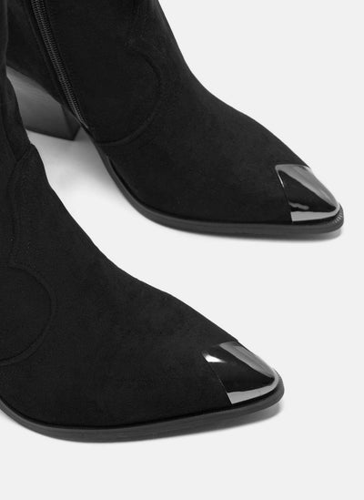 Roxy - Bottes hautes en suédine