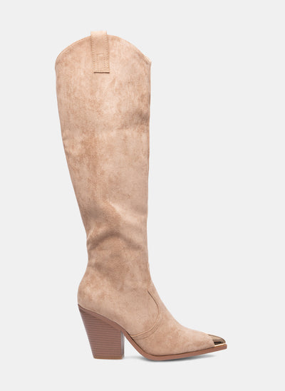 Roxy - Bottes en suédine kaki