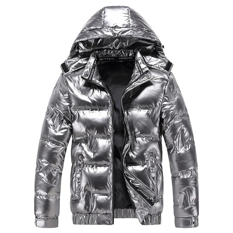 Doudoune Homme Stylée avec Capuche – Chaude et Moderne pour l’Hiver