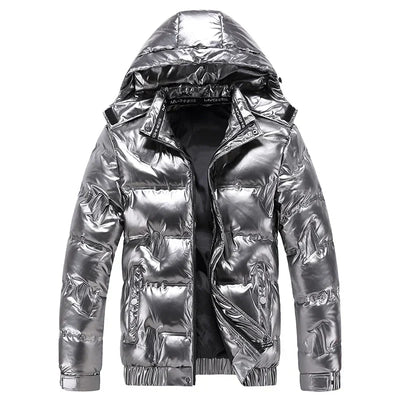 Doudoune Homme Stylée avec Capuche – Chaude et Moderne pour l’Hiver