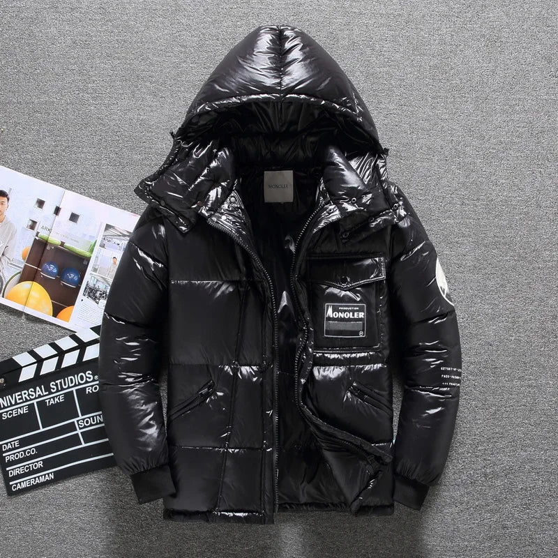 Doudoune d’hiver pour homme avec capuche
