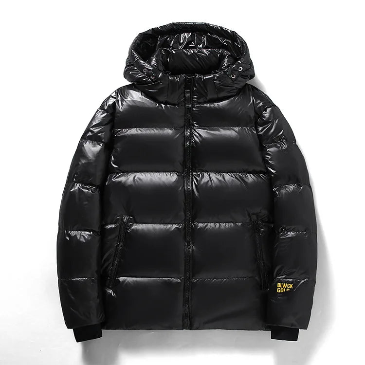 Doudoune Homme avec Capuche – Chaude et Stylée | Noir
