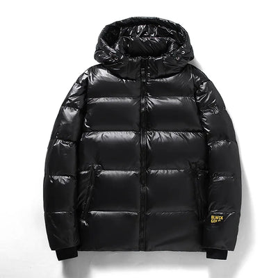 Doudoune Homme avec Capuche – Chaude et Stylée | Noir