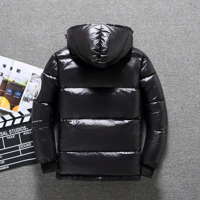 Doudoune d’hiver pour homme avec capuche