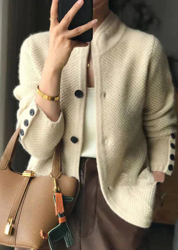 Feline™ | Cardigan en cachemire mélangé à boutons