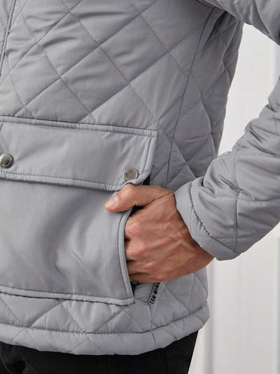 Doudoune Homme d’Hiver à Manches Longues – Chaude et Stylée