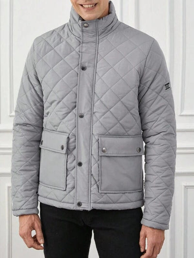 Doudoune Homme d’Hiver à Manches Longues – Chaude et Stylée