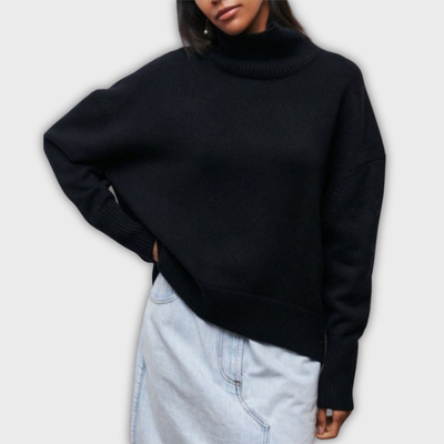Sophia | Pull à col roulé ample