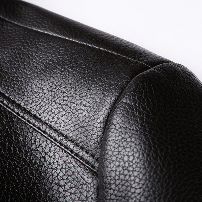Veste en cuir chaude et coupe-vent pour hommes